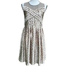 Anthropologie Hem & Thread Cheetah Dress- Small