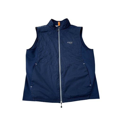 Peter Millar Fuse Elite Hybrid Vest in Navy Blue Size M