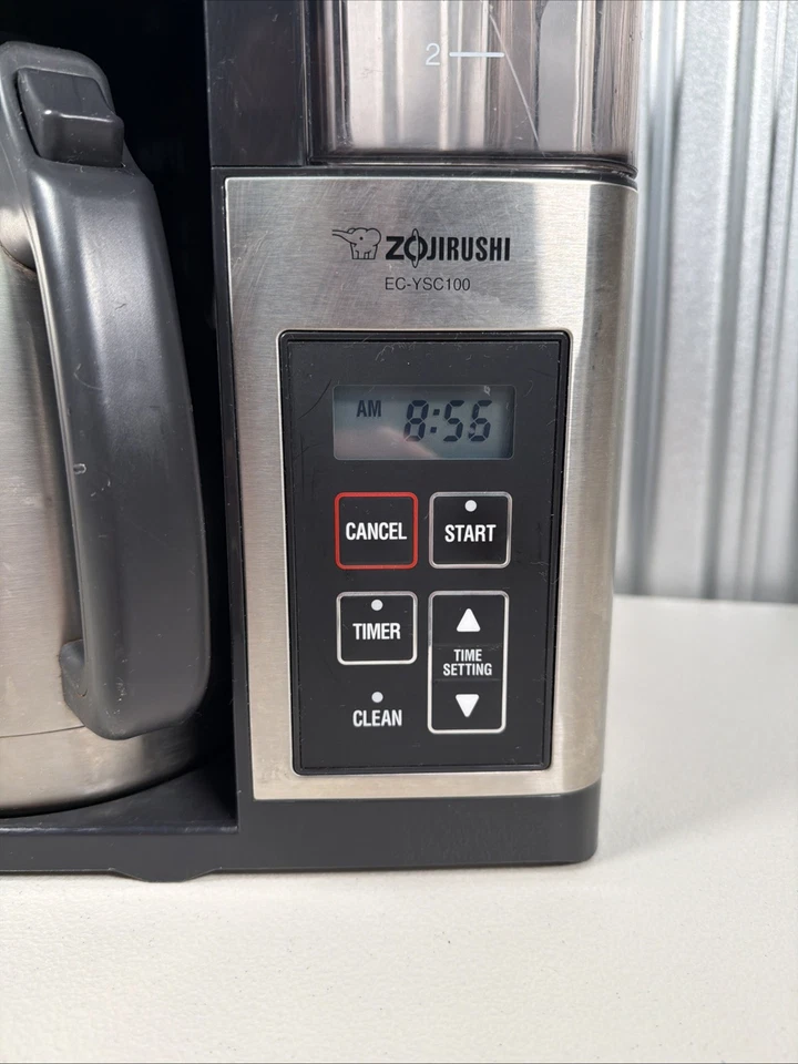 Zojirushi EC-YTC100 Cafetera Máquina 10 Tazas Acero Inoxidable con Jarra de Acero Foto 3 de 4