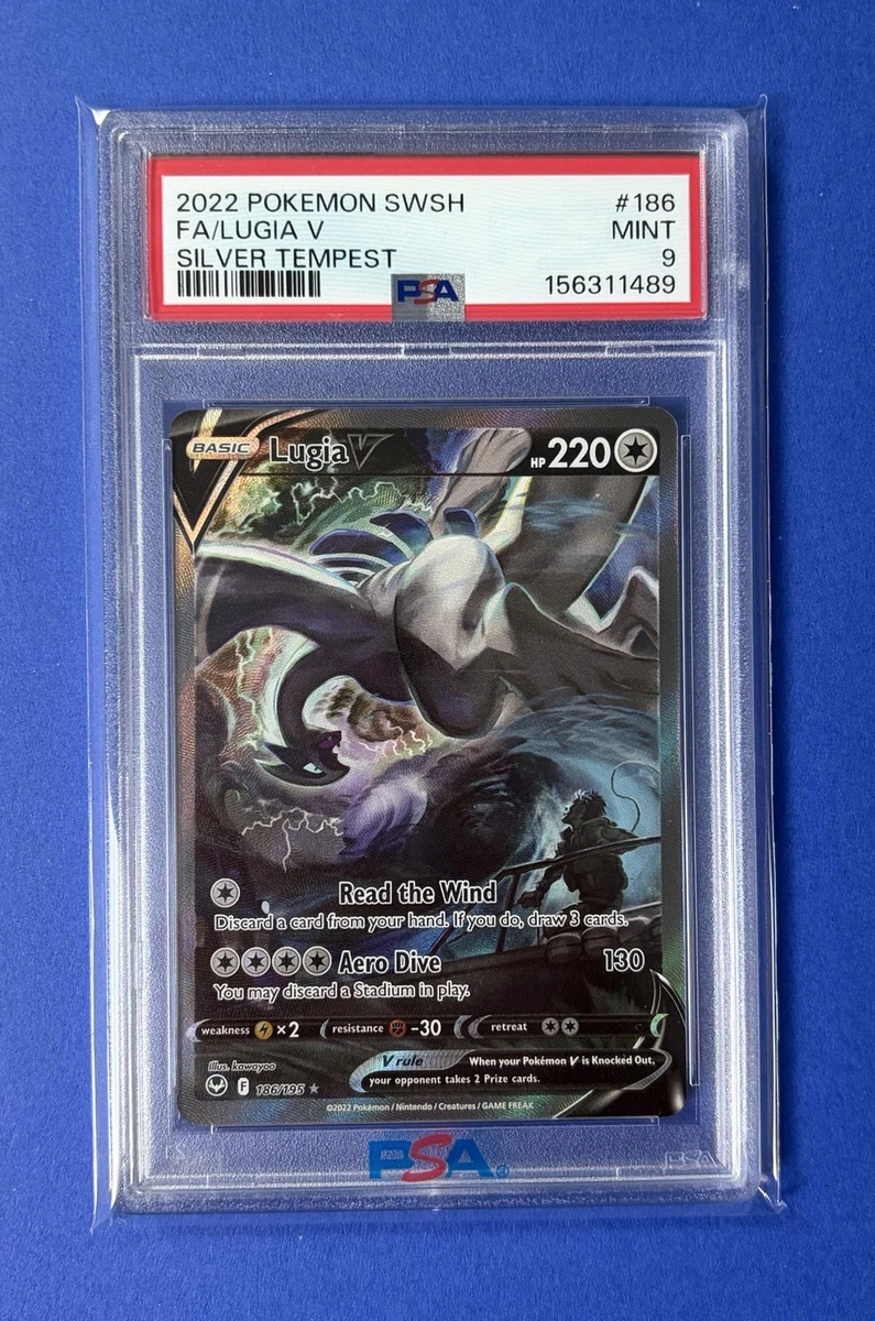 Lugia Pokémon TCG Professional Sports Authenticator (PSA) Grade 9