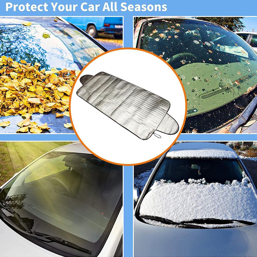 4layer,Car Windscreen Windshield Frost Cover Snows Protectors Front