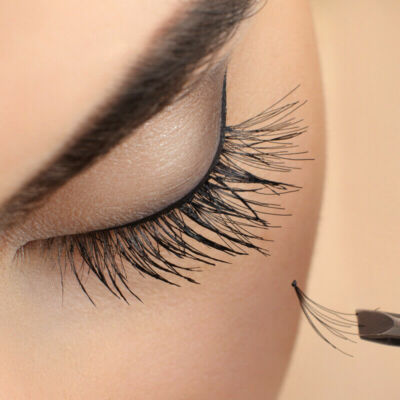 60x Ständer einzelne falsche falsche Wimpern Flare Cluster Lash Semi Permanent 3D