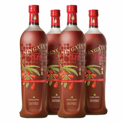 NingXia Red Young Living Essential Oils (4 Bottles x 750ml) NEW