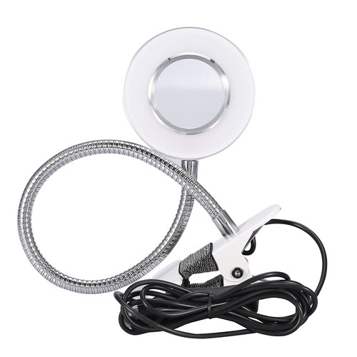 Flexible USB Clamp Clip-On LED Lights Reading Table Desk Bed Bedside Night Lamp - Picture 3 of 11