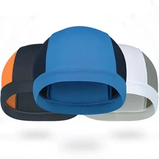 Men Women Sweat Wicking Cap Helmet Liner Skull Caps Head Wrap Do Doo Beanie Hat