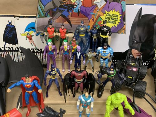 Enorme Lote De Colección - Moderno DC Comics Figuras De Acción Batman Libros Tarjetas Vehículos - Imagen 8 de 15