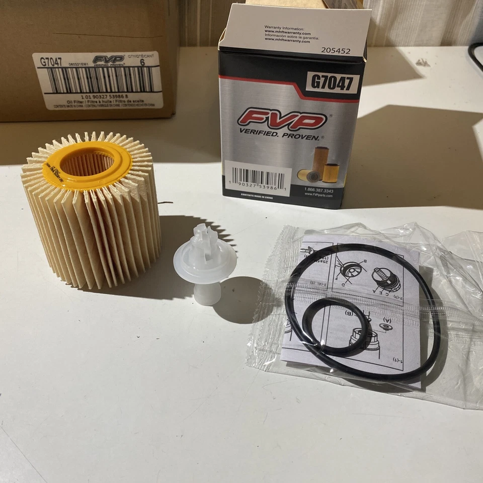 FILTRO ACEITE MOTOR FVP G7047 - CAJA DE 6 Foto 2 de 4