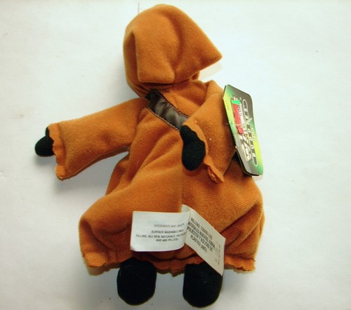 Star Wars POTF Kenner Star Wars Buddies plush beanie figure JAWA W tag 622 - Picture 2 of 4