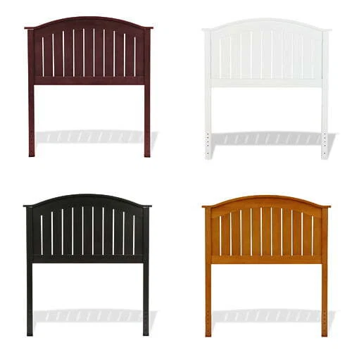 Twin or Twin XL Bed Size Cardiff Wooden Bolt-On Headboard - Image 2 of 2