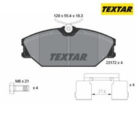 Bremsbelagsatz, Scheibenbremse Q+ Textar 2317203 FüR Renault