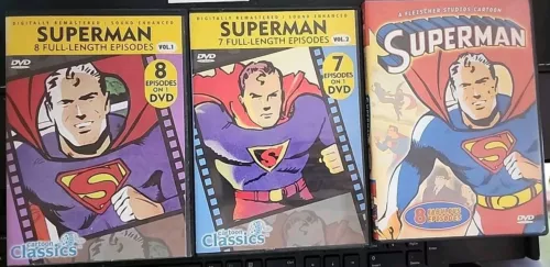 1940s Max Fleischer's Superman Cartoon Classics 16 Episodes. (1941-1943)