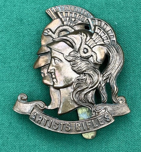 28th London Regiment, "Artists Rifles" ~ Genuine British Army Military Cap Badge - Picture 2 of 9