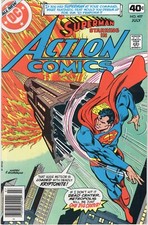 DC Action Comics Volume 1 Book #497 VF+