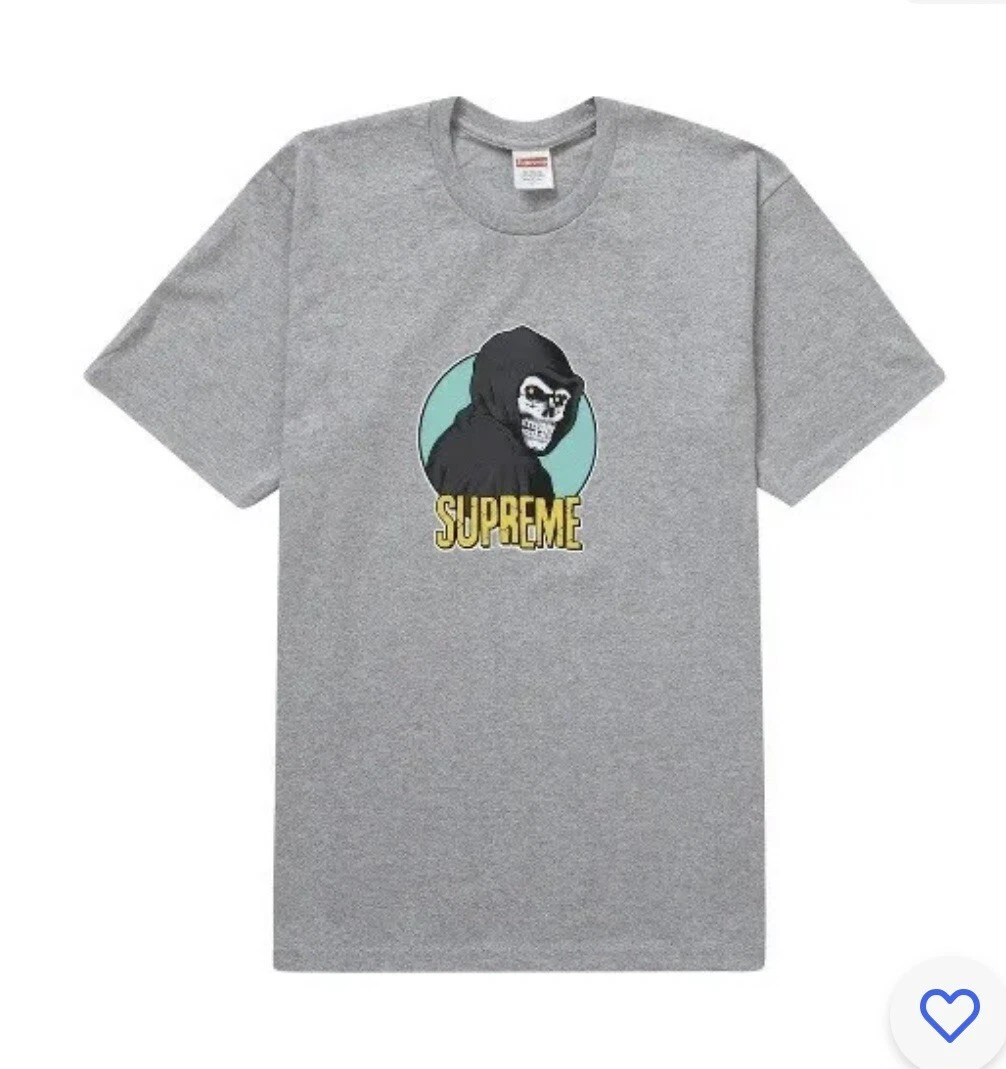 Tee shirt Supreme Reaper gris bruyère taille L large 