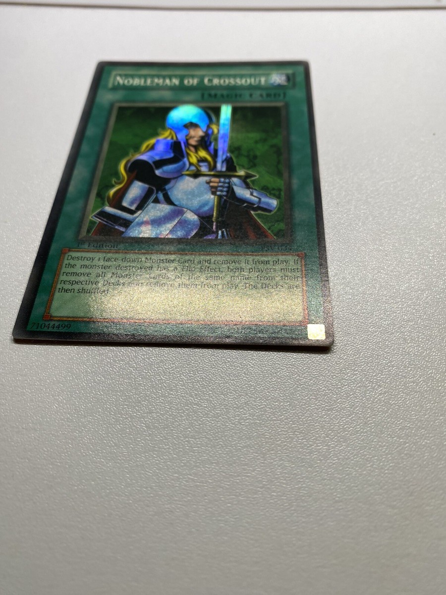 Yugioh Nobleman Of Crossout 1st Edition Super Rare PSV-034 HP | eBay