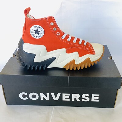 Converse Run Star Motion CX Platform Shoes A01174C Orange Men s 10/ Women s 11.5