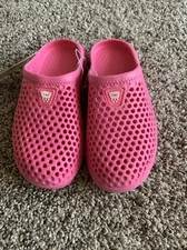 bobbie brooks girls pink clog Size S (11/12)- NWT