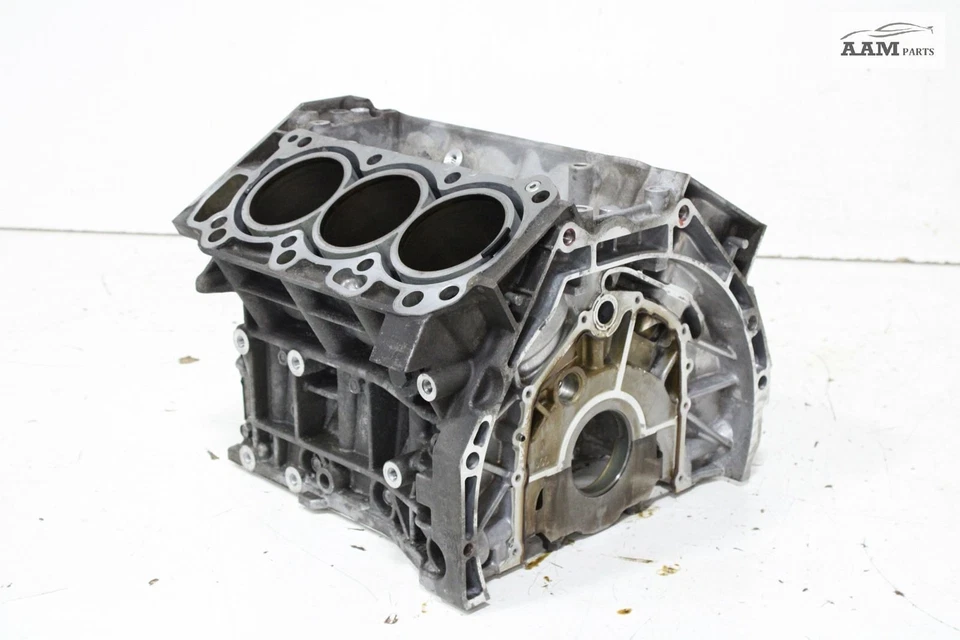 Acura MDX 2014-2020 3,5 L V6 SH-AWD motor de gasolina bloque de cilindros cárter OEM Foto 3 de 4