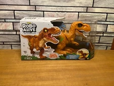Robo Alive, Attacking T-Rex Battery Powered Robotic Toy, Large, Free QuikShip