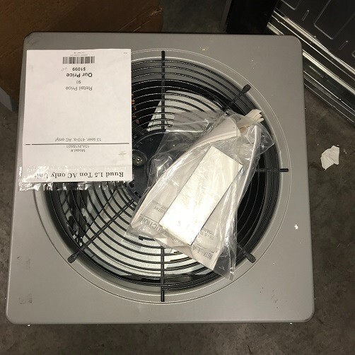 1.5 Ton 13 Seer Ruud Air Conditioner 13AJN18A01 208/230 1 Phase 18,000 BTU  | eBay
