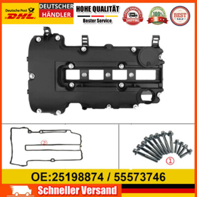 VENTILDECKEL MIT DICHTUNG für OPEL Zafira ASTRA J ADAM CORSA D INSIGNIA 1.2/1.4.