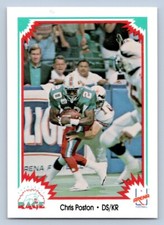 Chris Poston 1993 Matthews Equipment Charlotte Rage Arena Fútbol