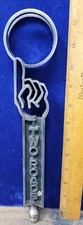 RARE METAL TWO ROADS BEER Tap Draft Handle Pub Bar SUCH A NICE PIECE