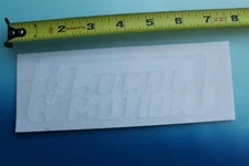LOCAL MOTION Surfboards Hawaii Aloha White Vintage Surfing Sticker Window DECAL