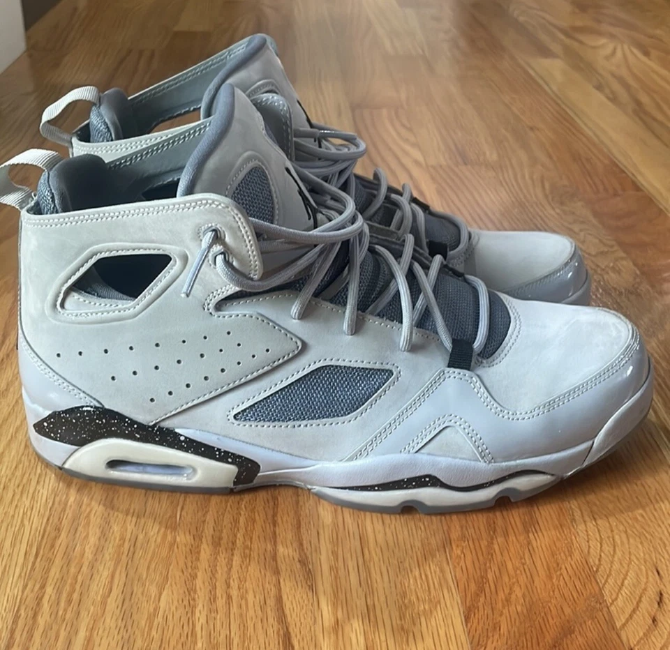 Jordan Flight Club 91 Wolf Grey 00887231476367 Foto 3 de 3