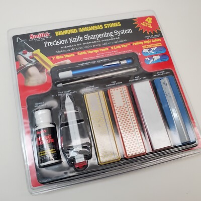 NIB Smith's Diamond/Arkansas Field Precision Knife Sharpening System