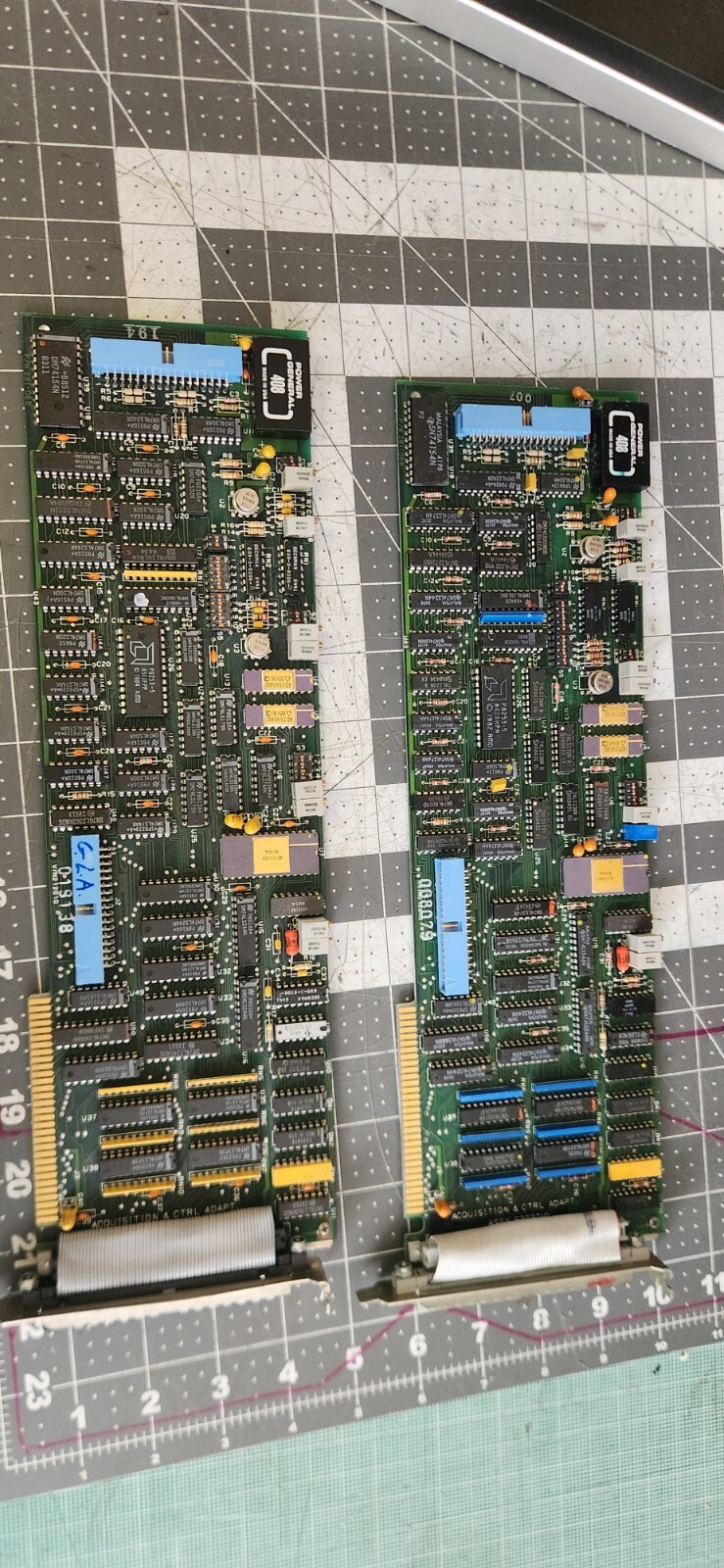 LOT OF 2 IBM PC Data Acquisition And Control Adapter With Distribution PanelS