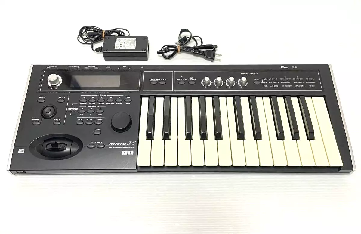 KORG MICRO X Synthesizer Digital 25 Key Synth keyboard