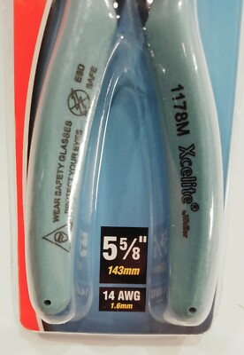 Weller Xcelite 170MVN ESD Safe Shear Cutter – 5 Inch Flush Cut Wire Cutter For Electronics & Crafts