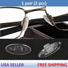 Silicone Replacement Nose Pads for Oakley Eye Glasses Sunglasses Push On Snap In