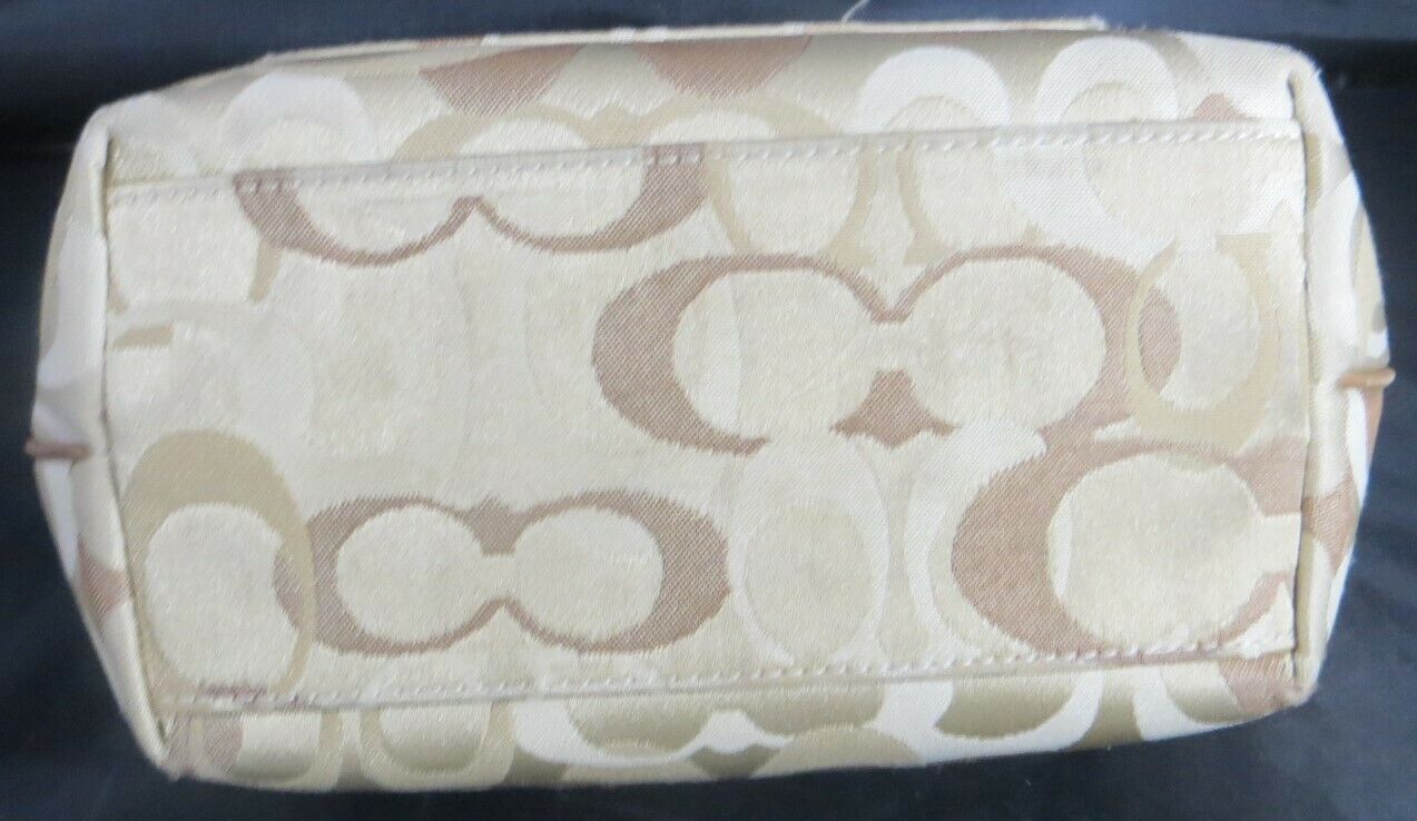 COACH Signature C Authentic Mini Handbag Purse W/… - image 2