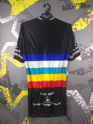 Le Coq Sportif Jersey Vintage Cycling Bike Shirt Trikot Men