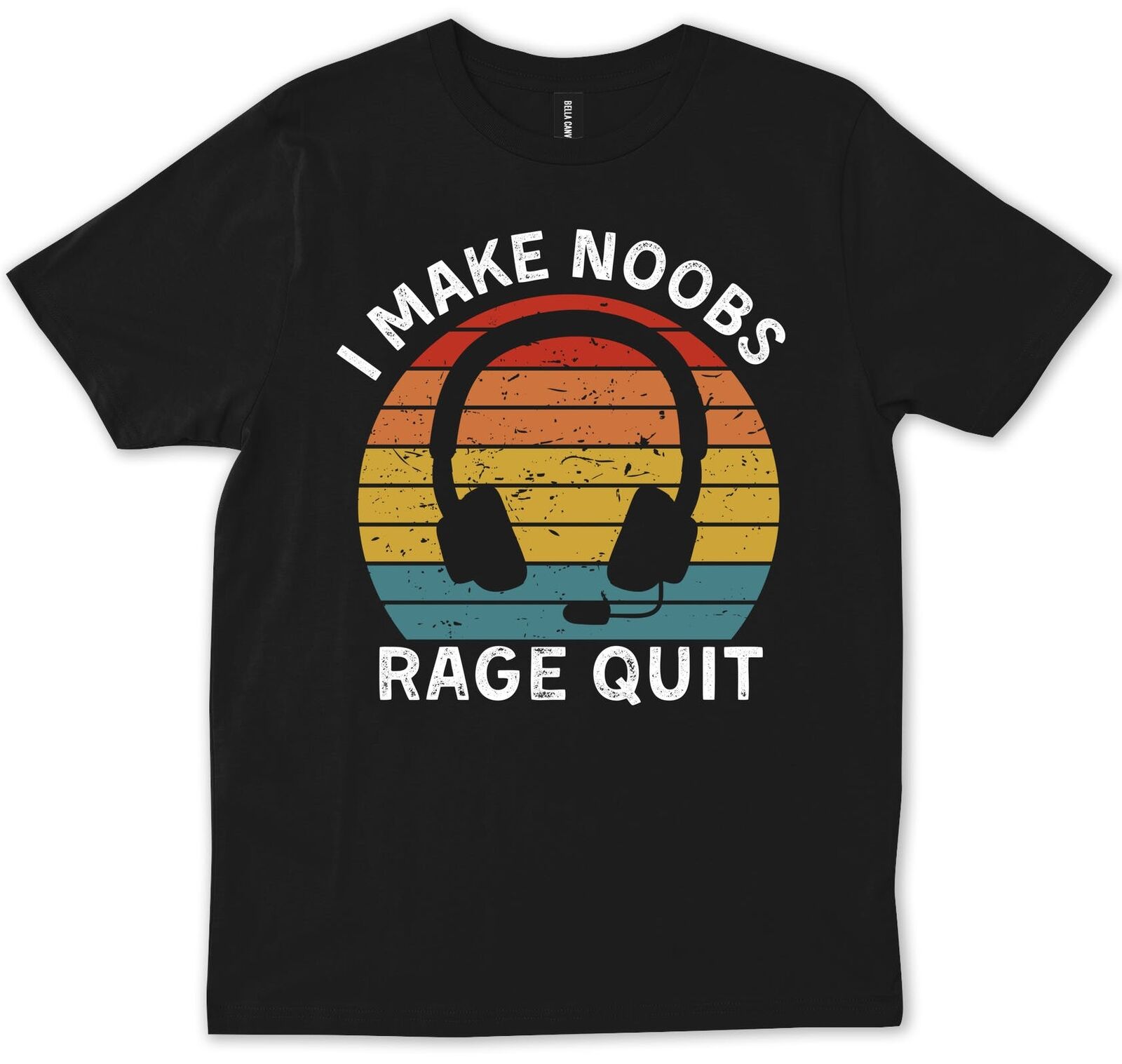 Gamer Short Sleeve T-shirt rage Quitter 