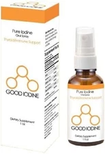 Organic Good Iodine Liquid Supplement Drops for Women and Men , Pure  & Organic