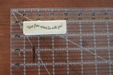 UPTOWN HOLLY POND HILL Stamp TIME FLIES WHEN I AM WITH YOU Script Rubber WHEELER