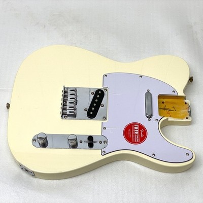 Squier Telecaster Olympic Whiteカラー Genuine Fender Squier Tele LOADED BODY Olympic White Telecaster