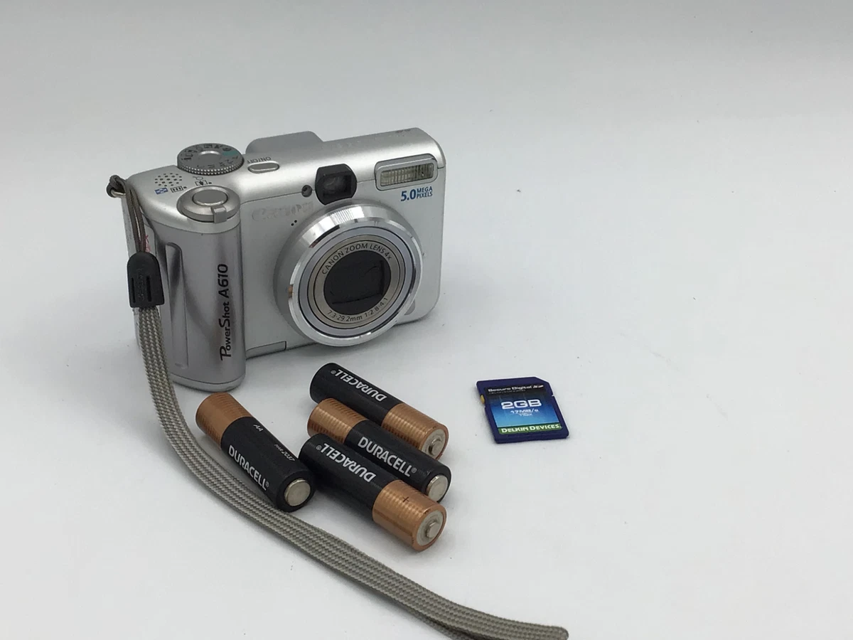 Canon PowerShot A610 Digital Cameras for Sale - Shop New & Used 
