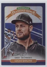 2020 Panini Donruss Diamond Kings Career Stat Line /398 Lucas Giolito #12 13c1