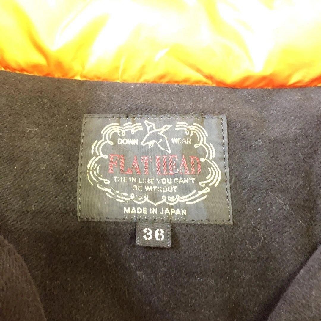 THE FLAT HEAD Royal Winter Polyester Shell Down J… - image 8