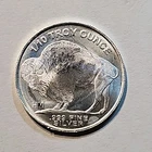 1/10 oz .999 Silver Round Buffalo Design Golden State Mint GSM BU