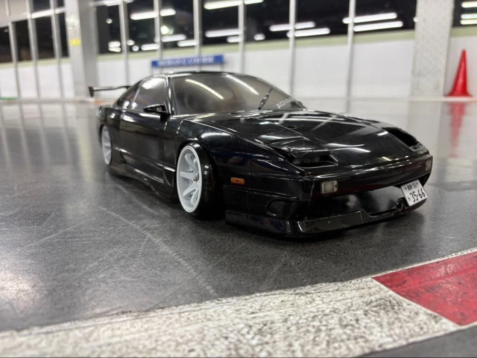 ABC Hobby Nissan 180SX RC Car Body Shell Only 1/10 Drift Custom Parts - Bild 4 von 4