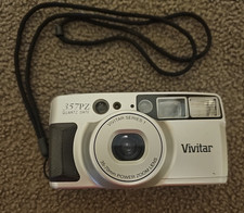 Vivitar 357PZ 35mm Quartz Flash Camera Preowned, Untested