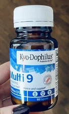 Kyo-Dophilus, Multi 9 Probiotic, 6 Billion CFU, 90 Capsules by Kyolic ex 1/27