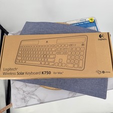 Logitech K750 tastiera solare wireless Mac argento bianco Y-R0016 ultra sottile