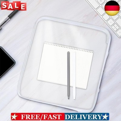 Zippered Hard Pouch Clear Storage Bins Portable Multifunction for Home Storage**
