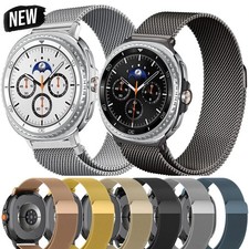 Magnetic Strap for Samsung Galaxy Watch 8 40mm 44mm 8 Classic Milan Metal Strap